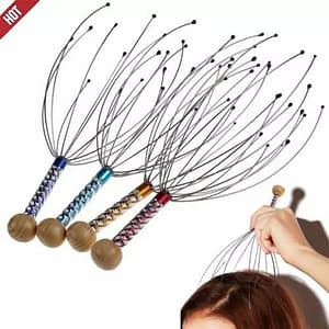 Manual Octopus Head Neck Scalp Massager 1