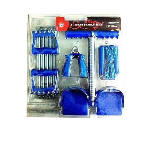4 Way Family Exercise Set Blue 1