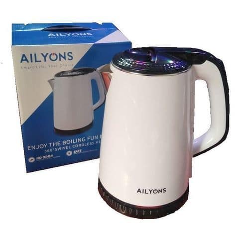 AILYONS FK 0306 High Quality Electric Kettle White 1