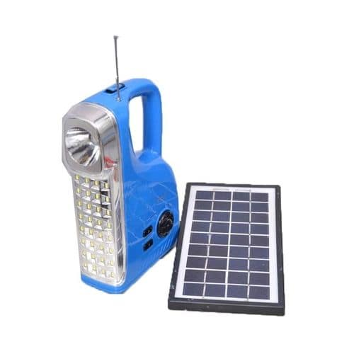 Kamisafe Rechargeable LED Radio Light [w] Solar Panel 1