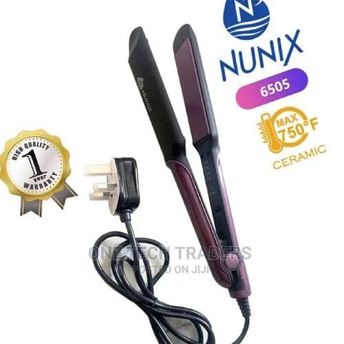 Nunix Professional Hair Straightener Ceramic Flat Iron 1