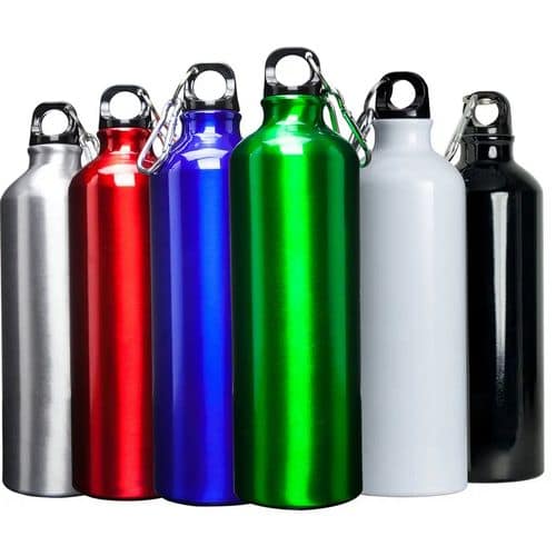 Portable Aluminum Alloy Drinking Water Bottle, 750ml 1